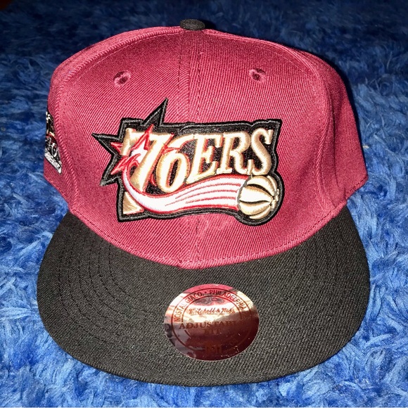 Mitchell & Ness Other - Philadelphia 76ers 40th Anniversary Snapback